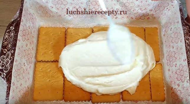 Сирний торт без випічки з печивом найпростіший спосіб – рецепт з фото