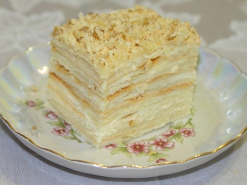 Наполеон торт рецепт з заварним кремом найсмачніший