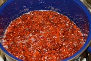 Варення з червоної горобини на зиму простий рецепт