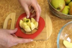 Варення з яблук часточками бурштинове