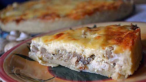 Пиріг з картоплею і мясом в духовці рецепт з фото простий