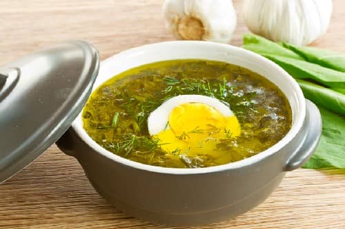 Щавлевий суп рецепт класичний з яйцем