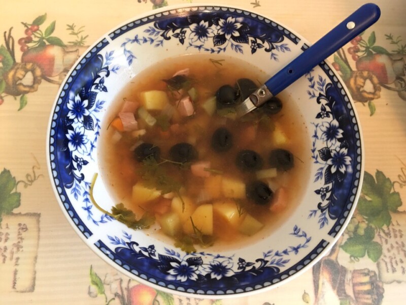 Суп солянка в мультиварці – мій рецепт фото