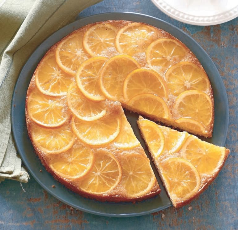 Апельсиновий пиріг в духовці без яєць і дріжджів