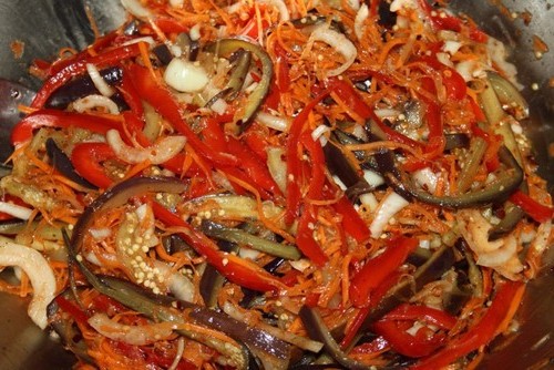 Баклажани по корейськи швидкого приготування — 5 найбільш смачних рецептів з фото покроково