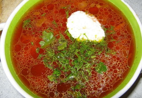 Борщ з куркою — 5 смачних покрокових рецептів з фото