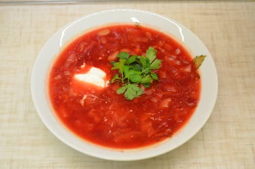 Борщ з куркою — 5 смачних покрокових рецептів з фото