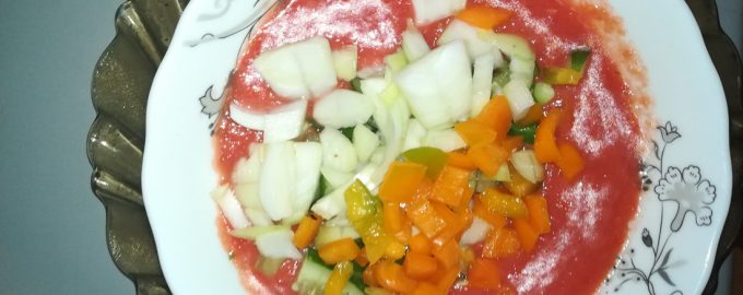 Гаспачо в домашніх умовах — класичний рецепт супу з фото покроково