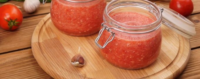 Хренодер на зиму з помідорами — 5 рецептів з фото покроково