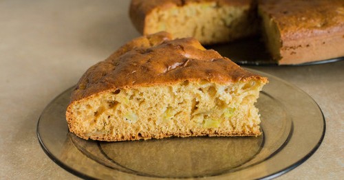 Пиріг з яблуками на швидку руку — 5 рецепт з фото покроково