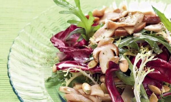 Салат з білими грибами   корисно, смачно, поживно!
