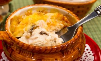 Жульєн в духовці з куркою і грибами — 10 смачних рецептів