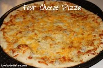 Смачна піца Чотири сиру   Смачний рецепт піци