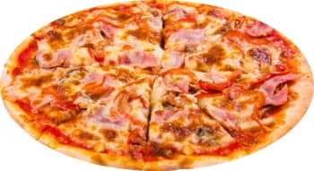 Смачна піца з шинкою   Смачний рецепт піци