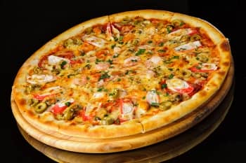 Рецепт ніжною піци з морепродуктами   Смачний рецепт піци