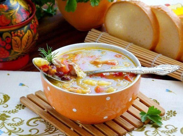 Мясний суп в мультиварці   Рецепти для мультиварки