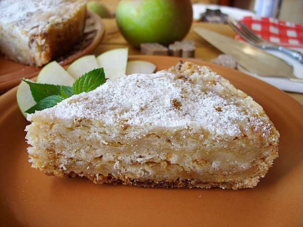 Насипний яблучний пиріг в мультиварці   Рецепти для мультиварки