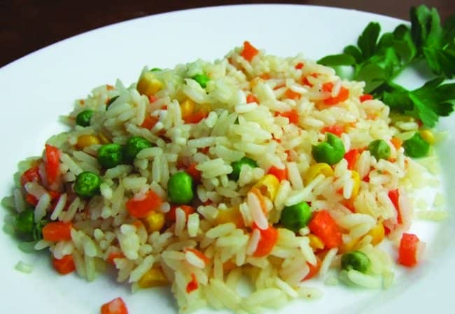 Рис з овочами   Рецепти для мультиварки