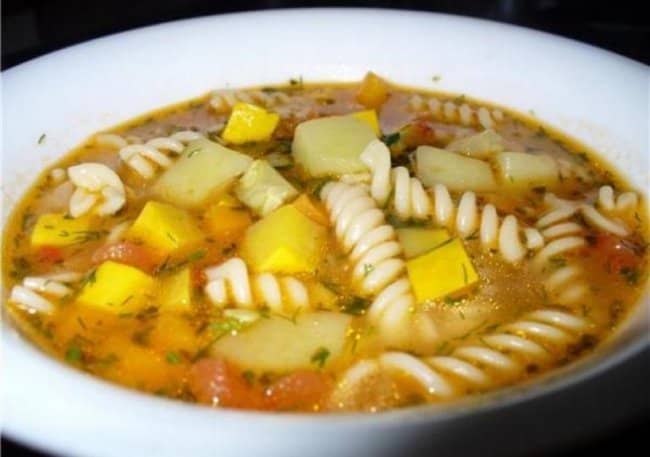 Суп з макаронами в мультиварці   Рецепти для мультиварки