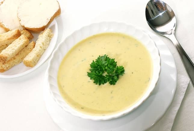 Сирний крем суп в мультиварці   Рецепти для мультиварки